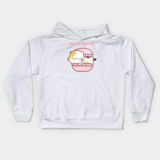 Meowcaron Kids Hoodie